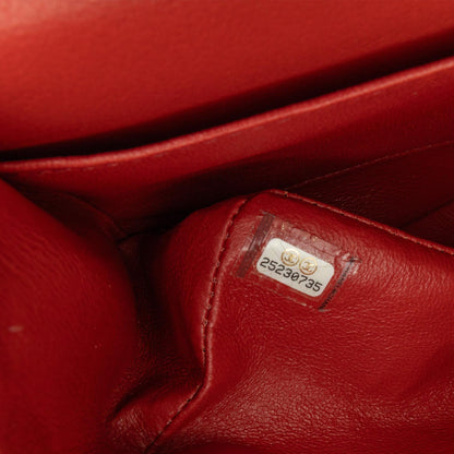 Chanel Medium Classic Chevron Lambskin Double Flap (SHG-cwKVOo)