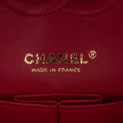 Chanel Medium Classic Chevron Lambskin Double Flap