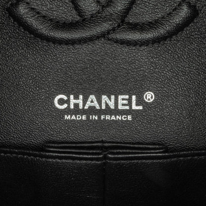 Chanel Medium Classic Chevron Patent Double Flap (SHG-Jqfuoq)
