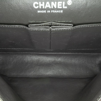 Chanel Medium Classic Distressed Denim Double Flap