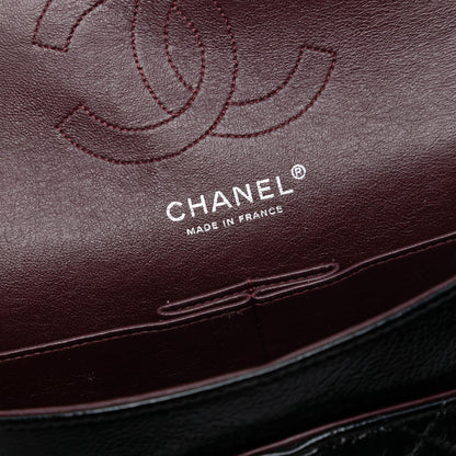 Chanel Medium Classic Distressed Patent Double Flap