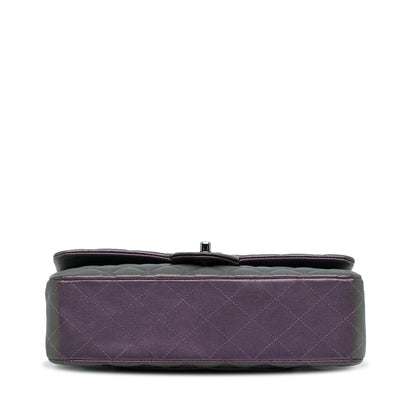Chanel Medium Classic Iridescent Lambskin Double Flap (SHG-66SdYg)