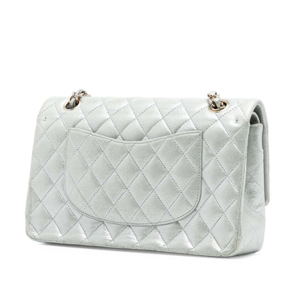 Chanel Medium Classic Iridescent Lambskin Double Flap