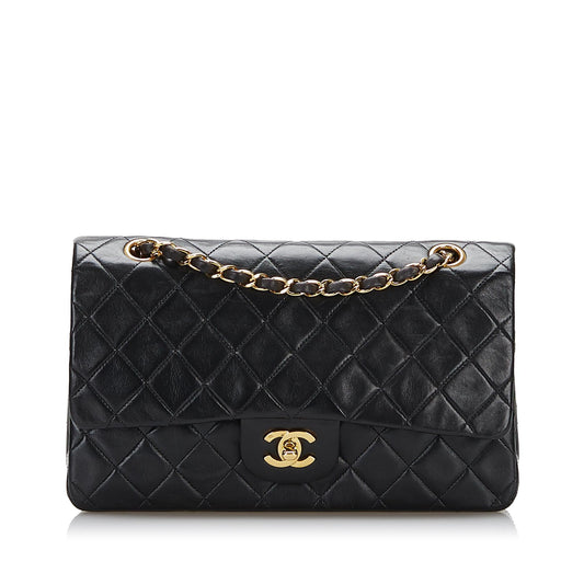 Chanel Medium Classic Lambskin Double Flap (SHG-37471)