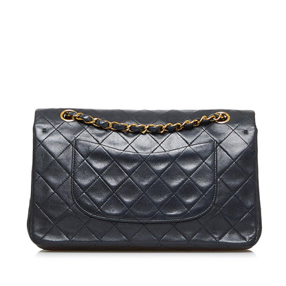 Chanel Medium Classic Lambskin Double Flap (SHG-QHtK2D)