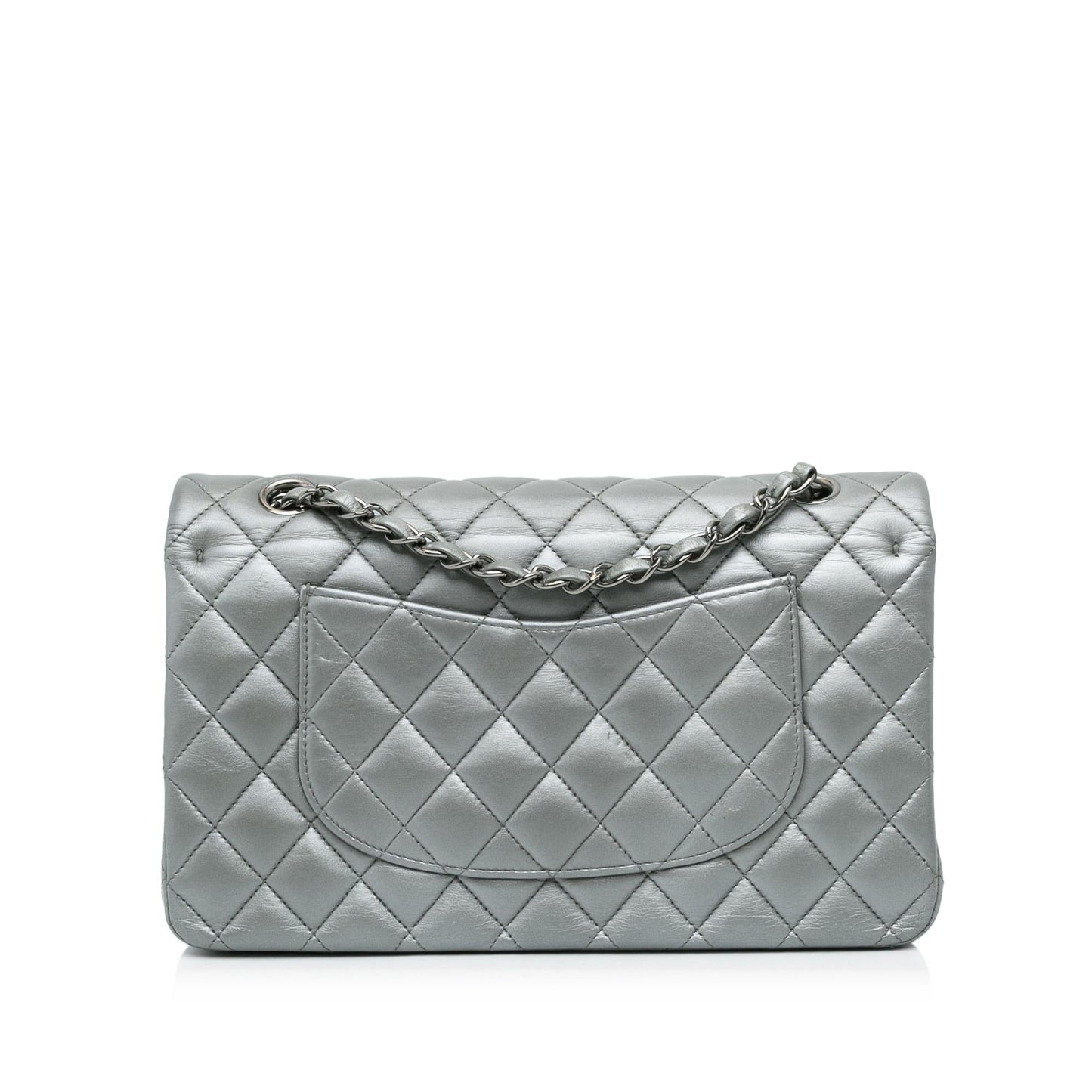 Chanel Medium Classic Lambskin Double Flap (SHG-W9RPF1)