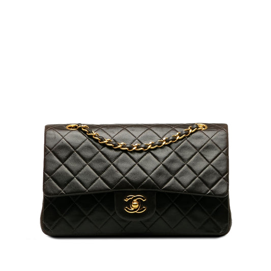 Chanel Medium Classic Lambskin Double Flap (SHG-kZvYcH)