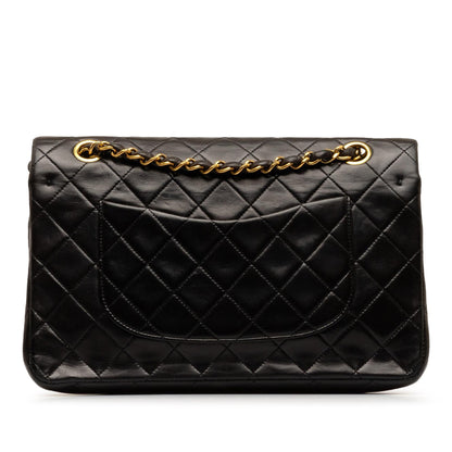 Chanel Medium Classic Lambskin Double Flap (SHG-e2k5Nf)