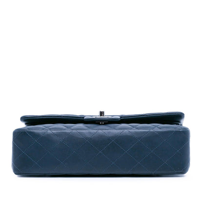 Chanel Medium Classic Lambskin Double Flap (SHG-Zld1fh)