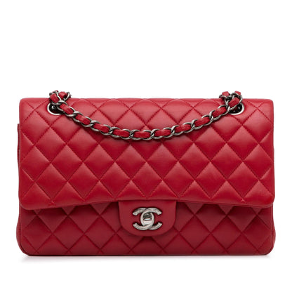 Chanel Medium Classic Lambskin Double Flap (SHG-LYrnLz)