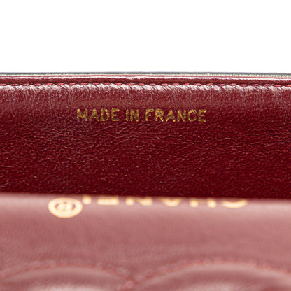 Chanel Medium Classic Lambskin Double Flap (SHG-U6XslK)