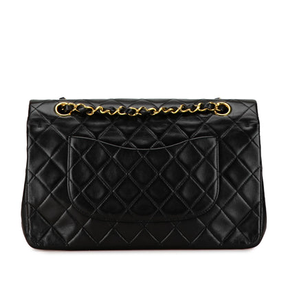 Chanel Medium Classic Lambskin Double Flap (SHG-Jr79oK)