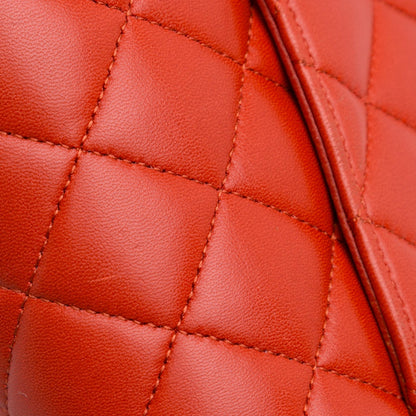 Chanel Medium Classic Lambskin Double Flap (SHG-I8lOJi)
