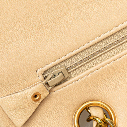 Chanel Medium Classic Lambskin Double Flap (SHG-65y48i)