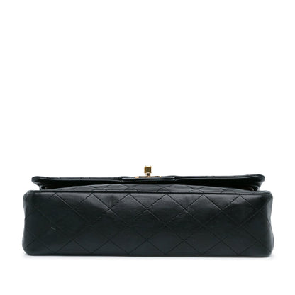 Chanel Medium Classic Lambskin Double Flap (SHG-gDhpB9)