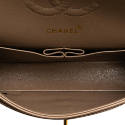 Chanel Medium Classic Lambskin Double Flap (SHG-oPVKa3)