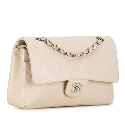 Chanel Medium Classic Lambskin Double Flap (SHG-co68b9)