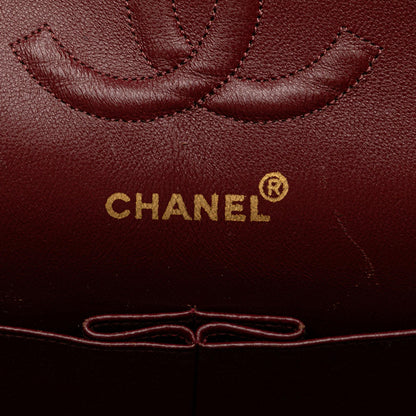 Chanel Medium Classic Lambskin Double Flap (SHG-D4KtDp)
