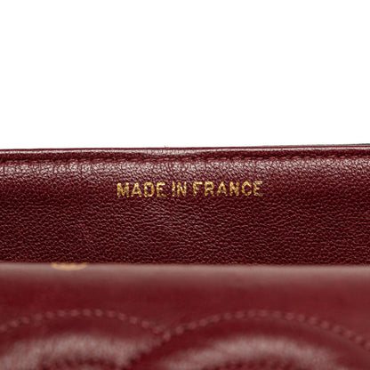 Chanel Medium Classic Lambskin Double Flap (SHG-EItNre)