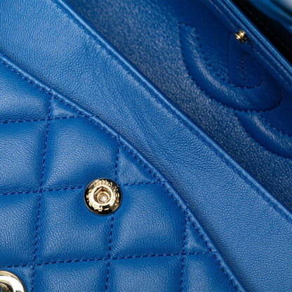 Chanel Medium Classic Lambskin Double Flap (SHG-HyZFBE)