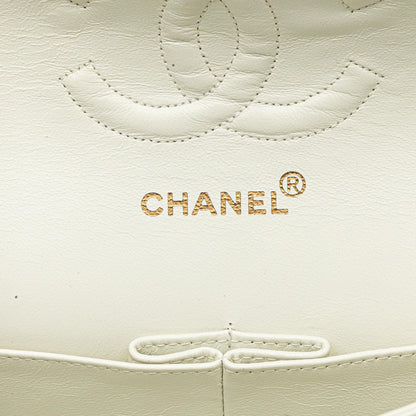 Chanel Medium Classic Lambskin Double Flap (SHG-xjMT3Y)