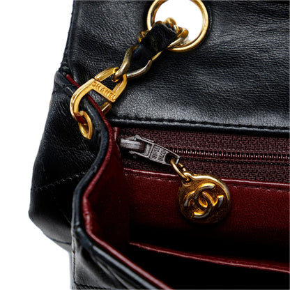 Chanel Medium Classic Lambskin Single Flap Bag (SHG-puFpTM)