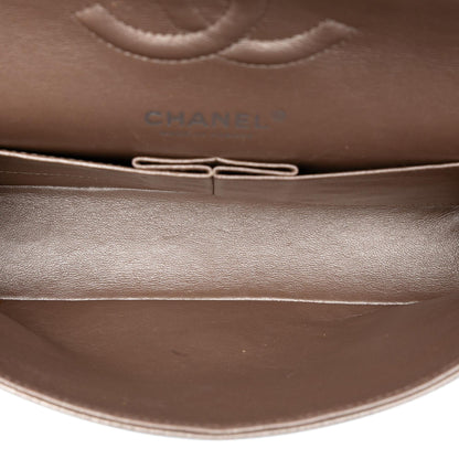 Chanel Medium Classic Metallic Lambskin Double Flap
