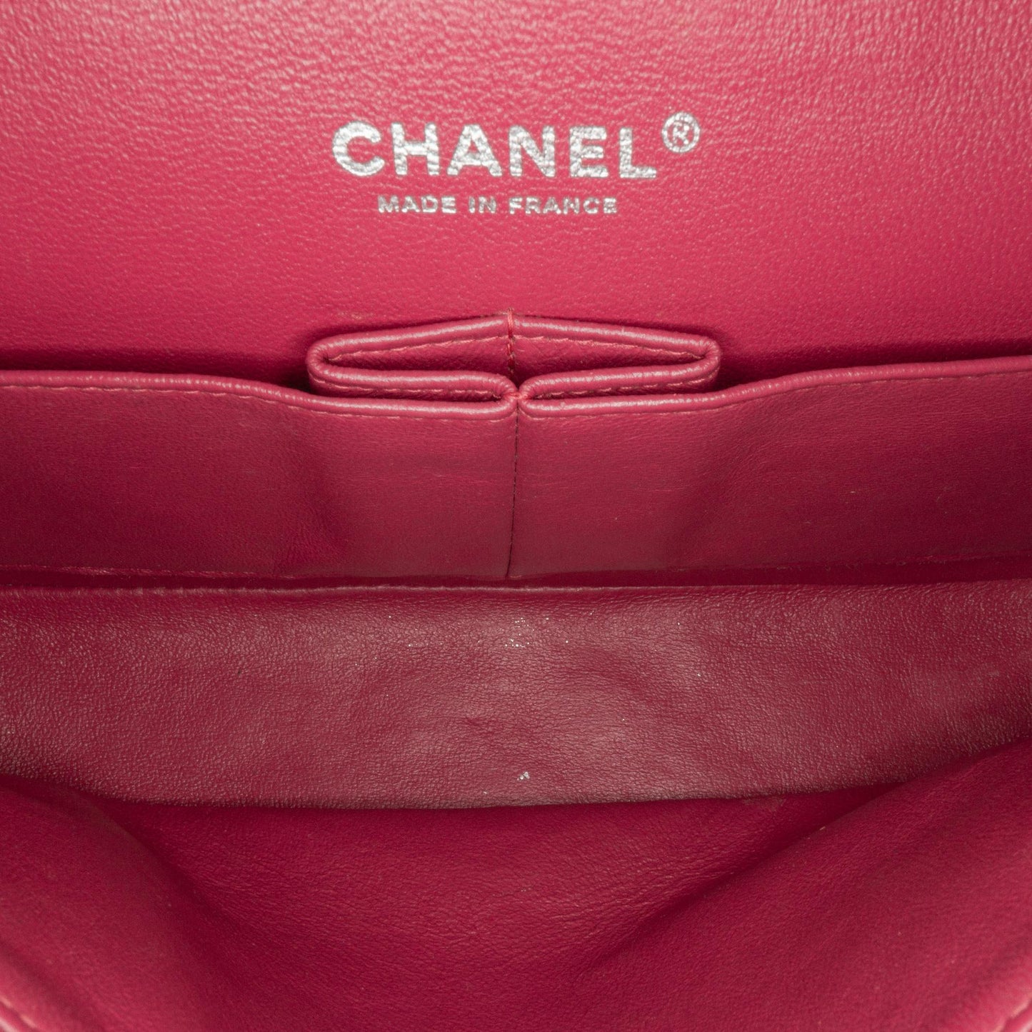 Chanel Medium Classic Patent Double Flap (SHG-gwOeOo)