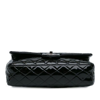 Chanel Medium Classic Patent Double Flap (SHG-RxvttZ)