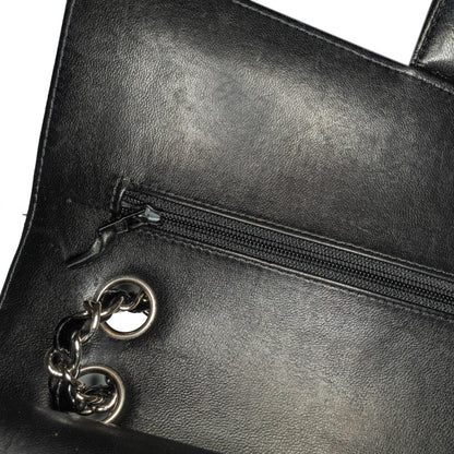 Chanel Medium Classic Patent Double Flap (SHG-YMfskG)