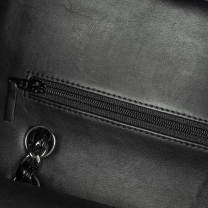 Chanel Medium Classic Patent Double Flap (SHG-BrQGTp)