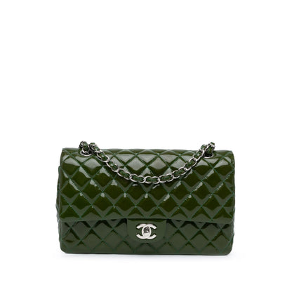 Chanel Medium Classic Patent Double Flap