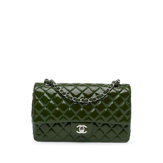 Chanel Medium Classic Patent Double Flap