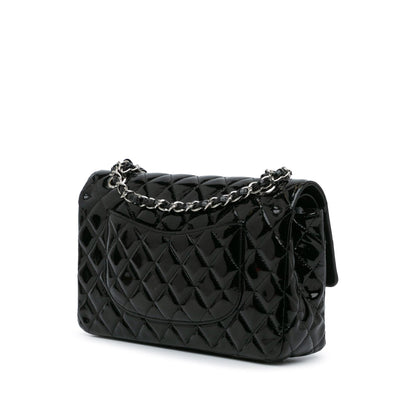 Chanel Medium Classic Patent Double Flap