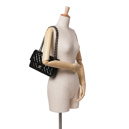 Chanel Medium Classic Patent Double Flap