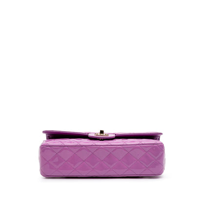 Chanel Medium Classic Patent Double Flap