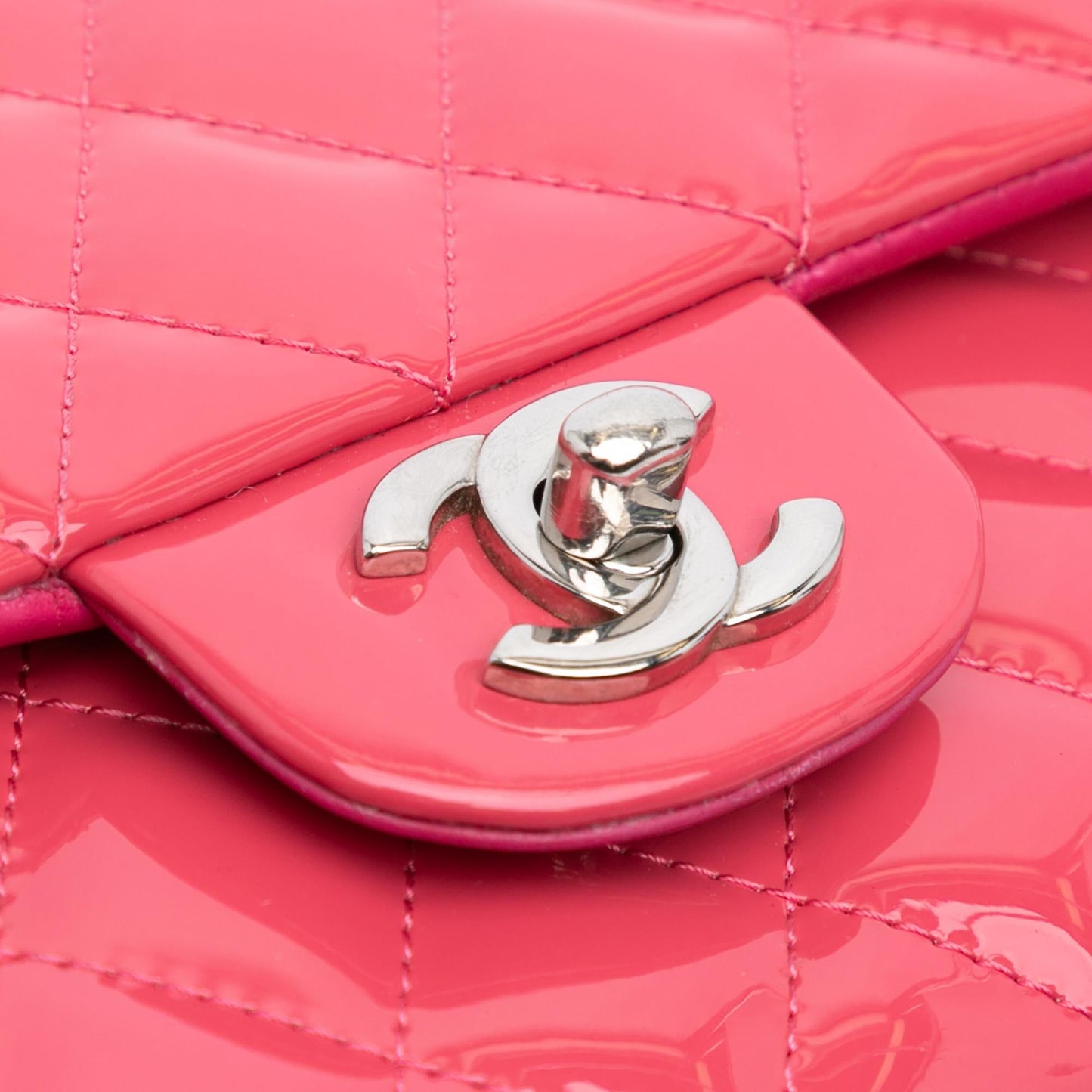 Chanel Medium Classic Patent Double Flap