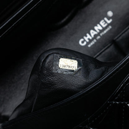 Chanel Medium Classic Patent Double Flap