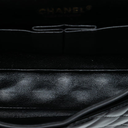 Chanel Medium Classic Patent Double Flap
