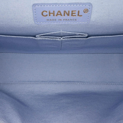 Chanel Medium Classic Printed Lambskin Watercolor Double Flap