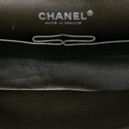 Chanel Medium Classic Tricolor Lambskin Double Flap