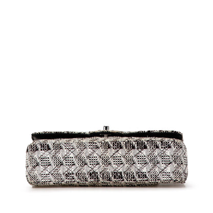 Chanel Medium Classic Tweed Double Flap