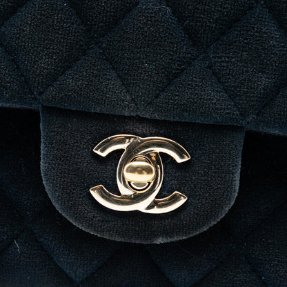 Chanel Medium Classic Velvet Double Flap