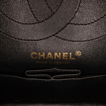 Chanel Medium Croc Embossed Lambskin 2.55 Reissue Double Flap Bag