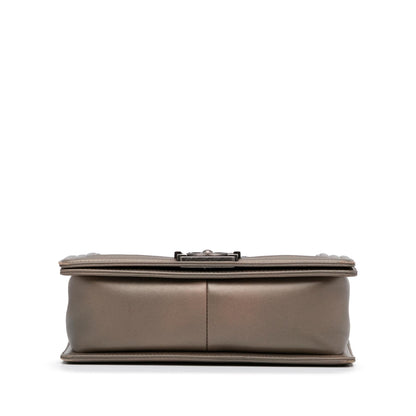 Chanel Medium Crystal Embellished Goatskin Boy