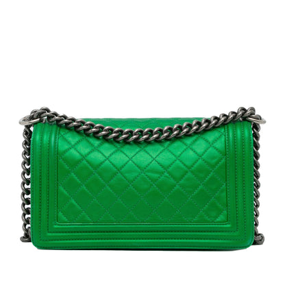 Chanel Medium Lambskin Boy Flap Bag (SHG-2AMOG1)