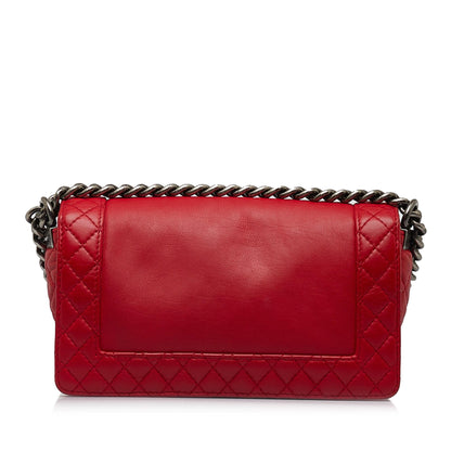 Chanel Medium Lambskin Boy Reverso Flap (SHG-9H5l0X)