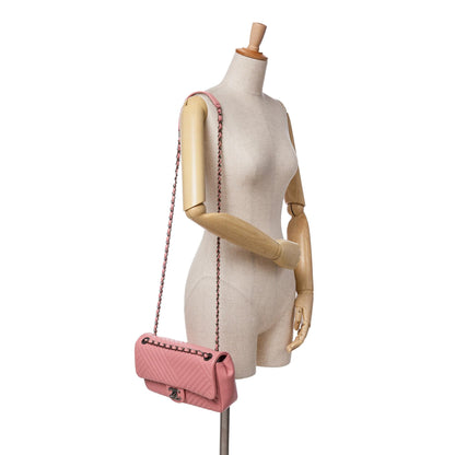 Chanel Medium Lambskin CC Crossing Flap