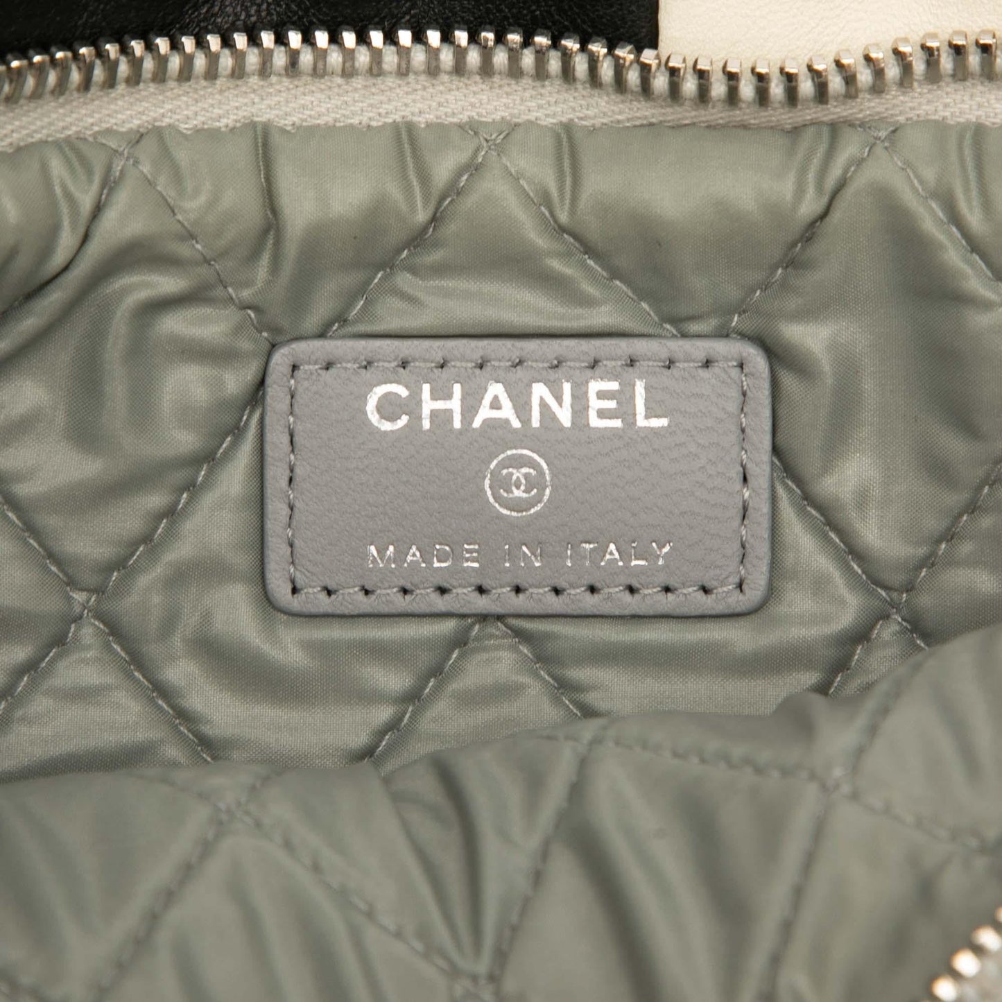 Chanel Medium Lambskin Colorblock Patchwork O Case