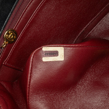 Chanel Medium Lambskin Diana Flap (SHG-YPOPPc)